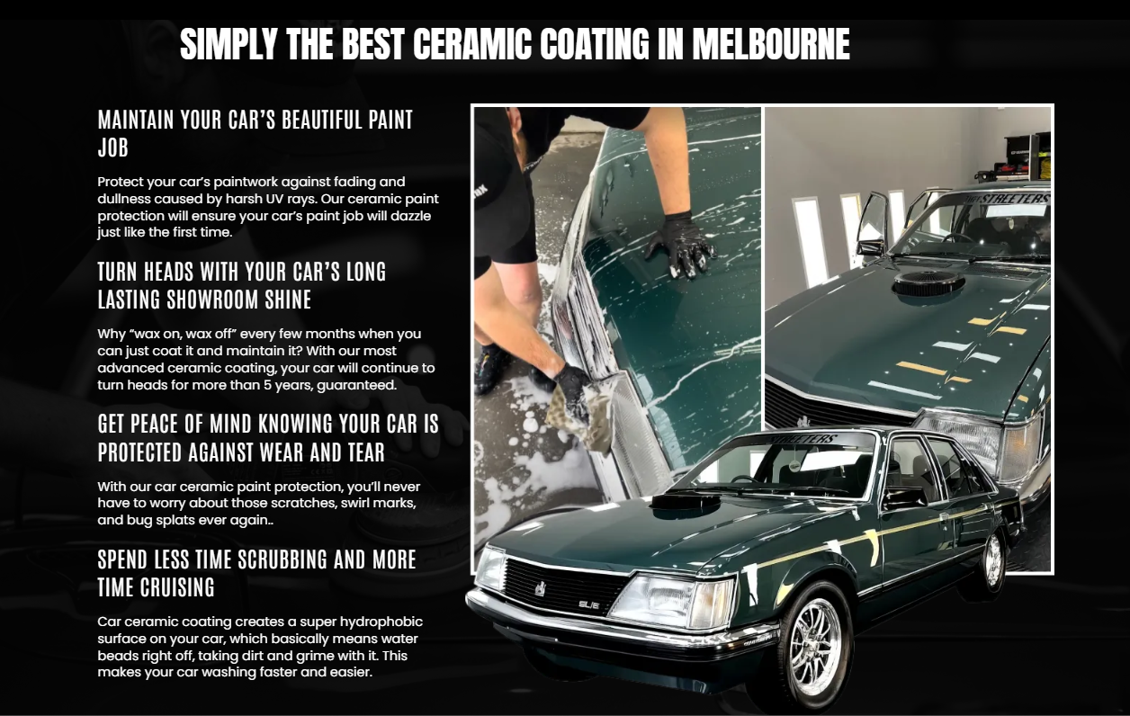 Street Appeal Website Section